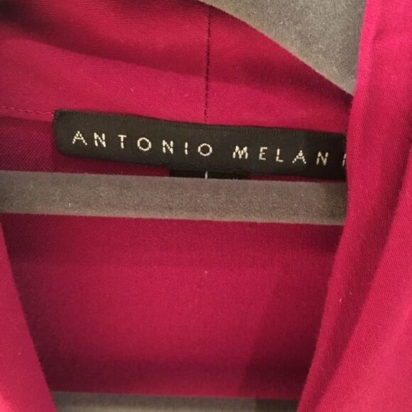 Antonio Melani Ruched Front Blouse - Picture 4 of 10
